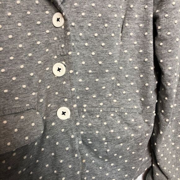 Hatley Perfect Fit Swiss Dot Blazer Knit Jacket L - Picture 2 of 5